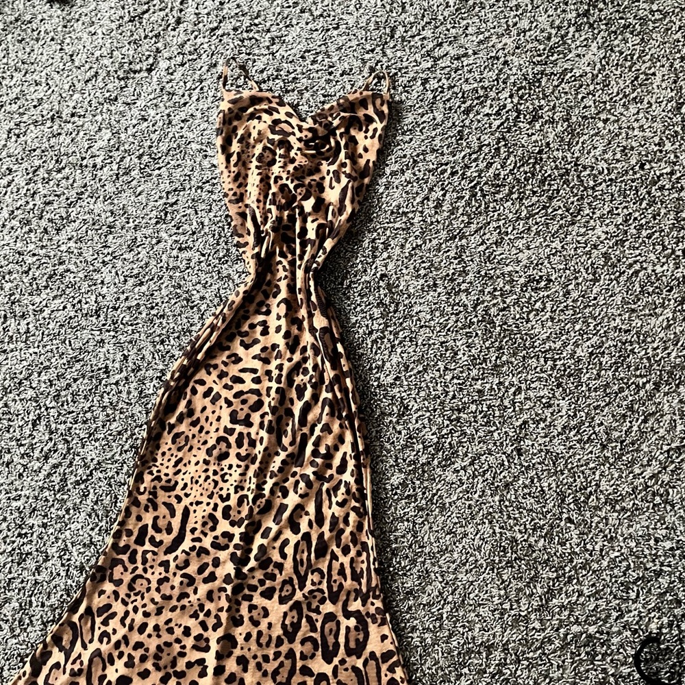 Leopard Print Women's Dress